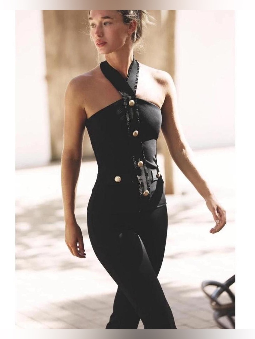 Zara two-piece halter co-ord